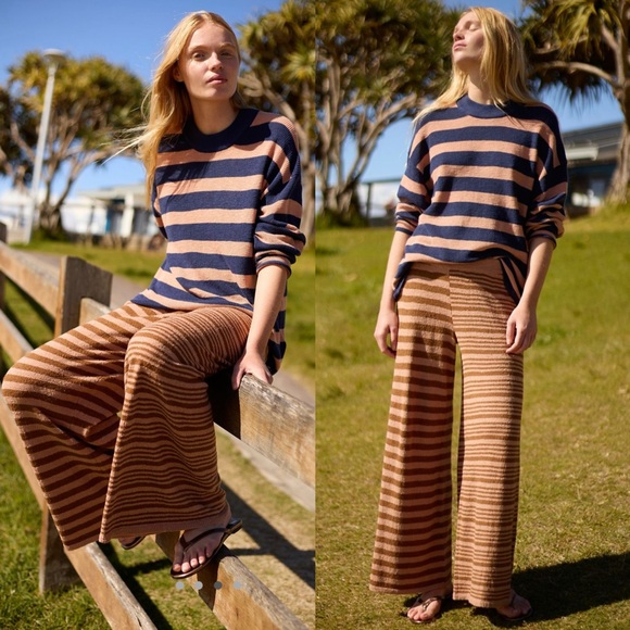Free People Pants - Free People Allyson striped pants